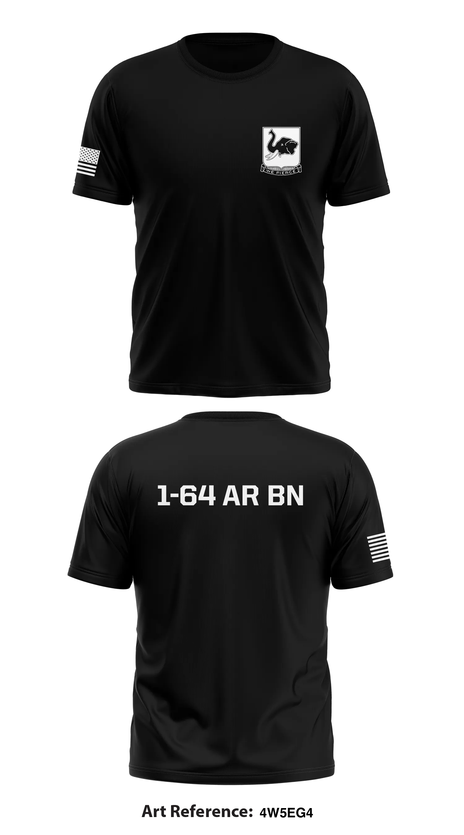 1-64 AR BN Store 1 Core Men's SS Performance Tee - 4W5eG4