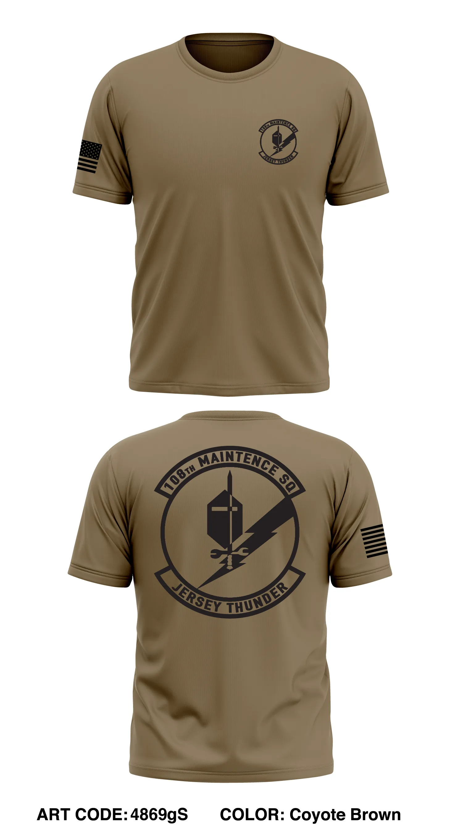 108 MXS Store 1 Core Men's SS Performance Tee - 4869gS