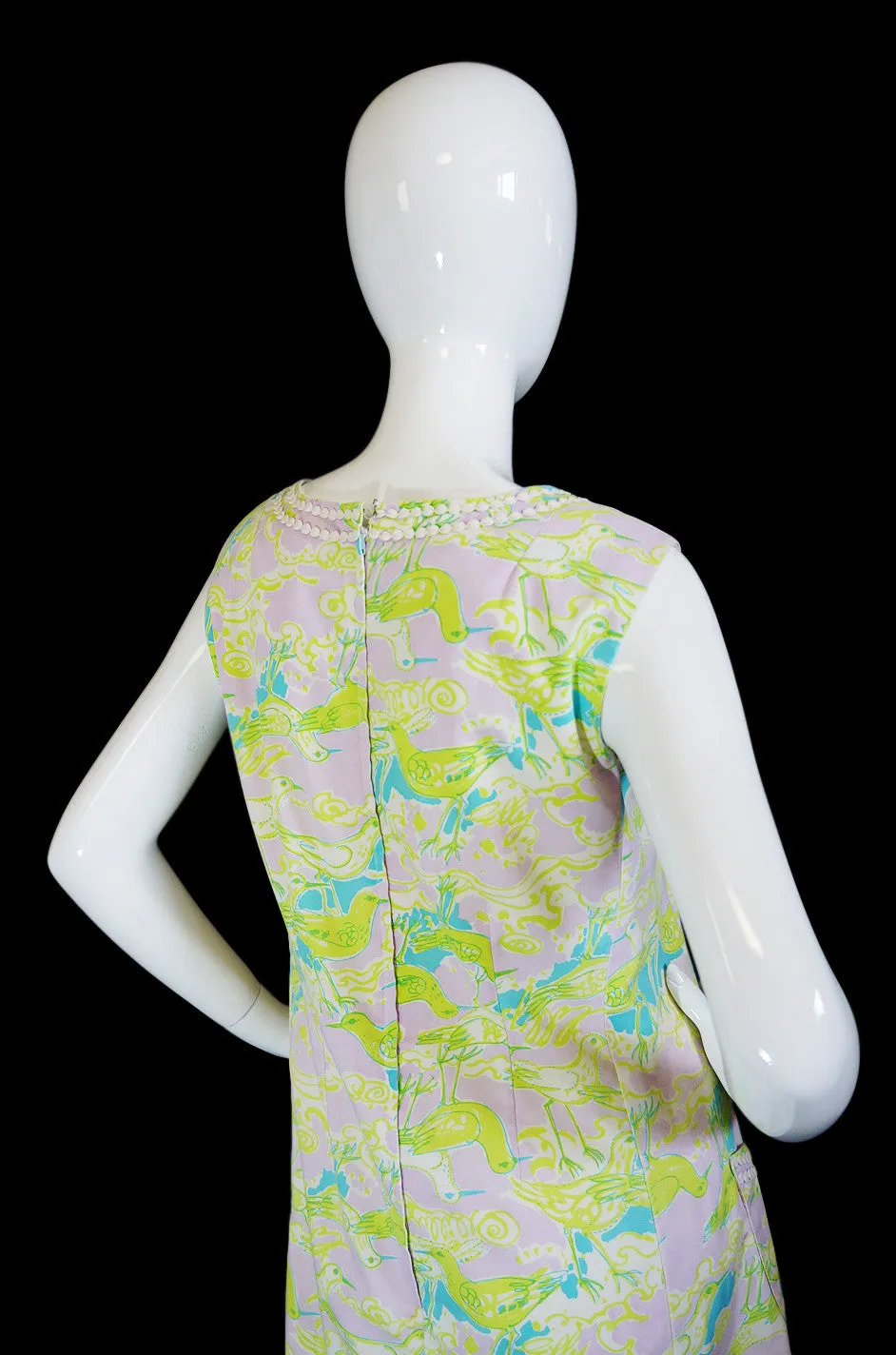 1960s Lilli Pulitzer Pocket Detail Dress