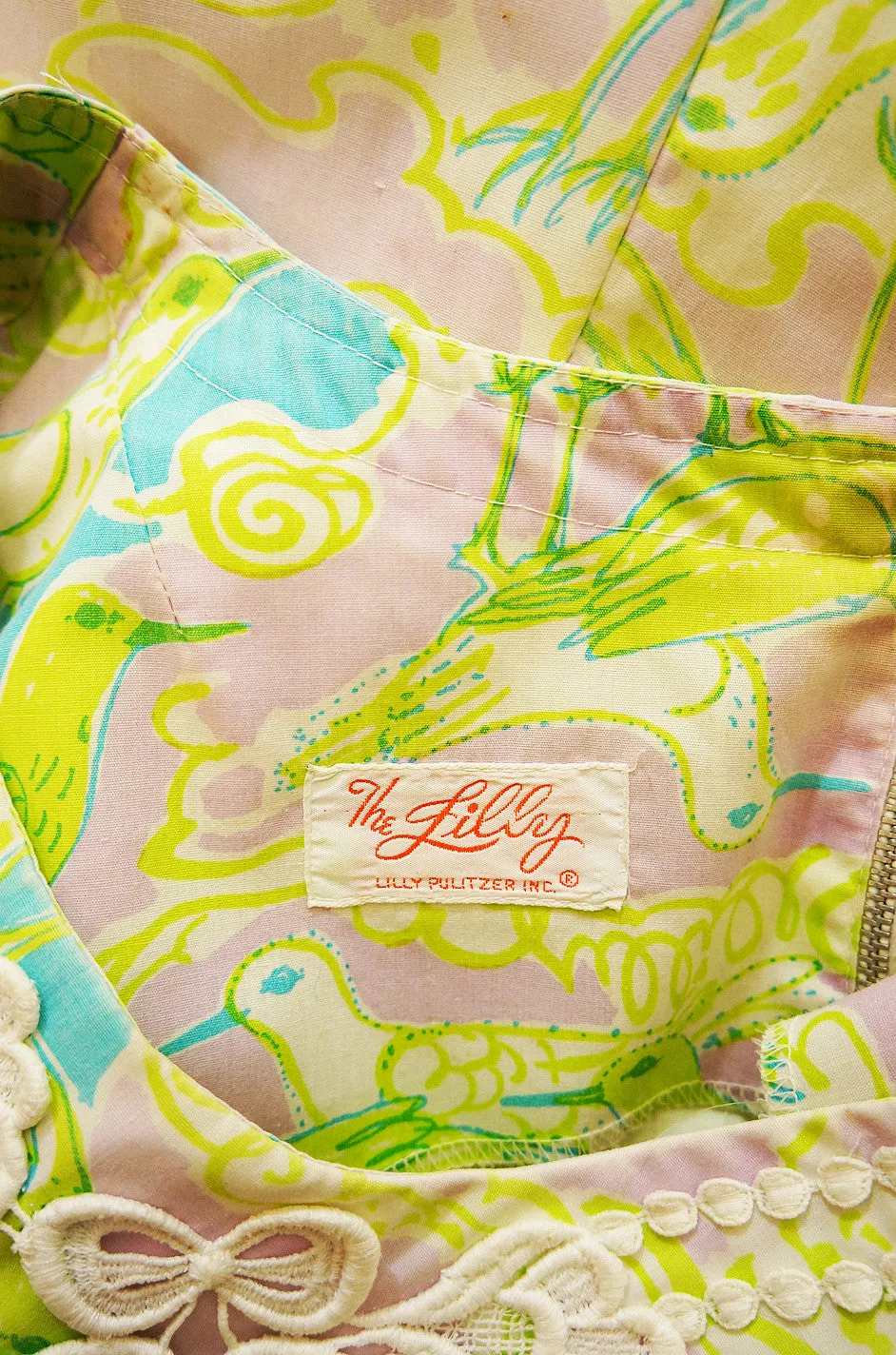 1960s Lilli Pulitzer Pocket Detail Dress