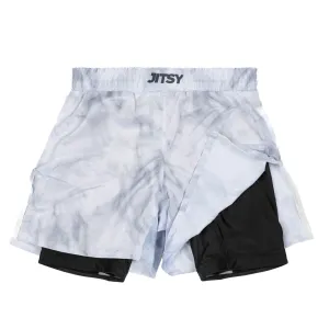 2-in-1 MMA Shorts Mist - Men
