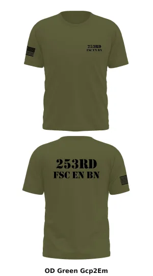 253rd fsc EN BN Store 1 Core Men's SS Performance Tee - Gcp2Em