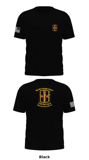 312th Med Log Co Store 1 Core Men's SS Performance Tee - 55668042816
