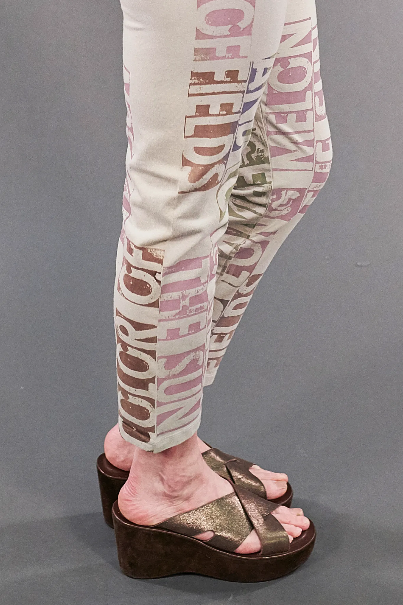 3167 Crop Legging Fog-P