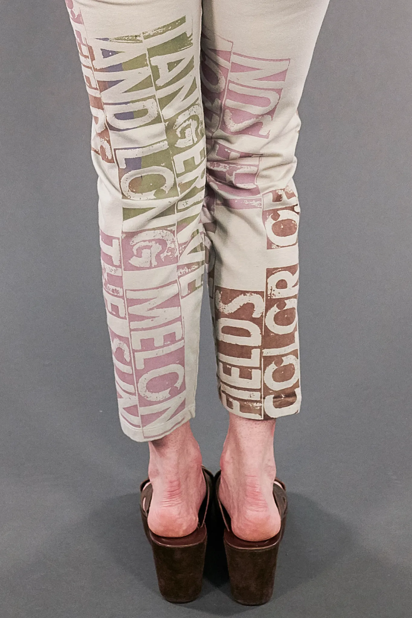 3167 Crop Legging Fog-P
