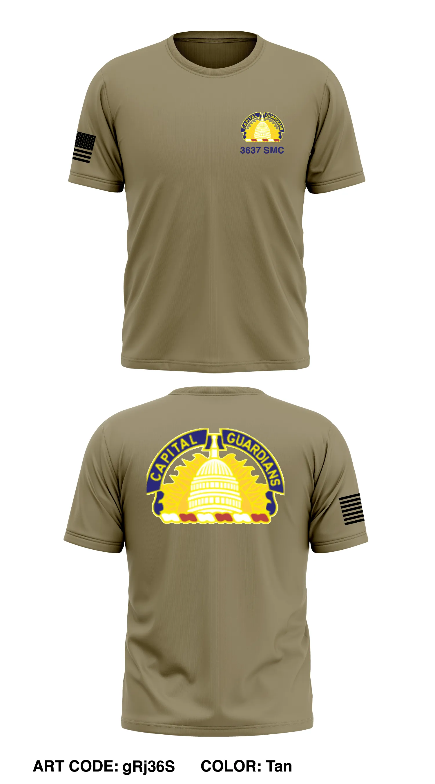 3637 SMC  Store 1 Core Men's SS Performance Tee - gRj36S