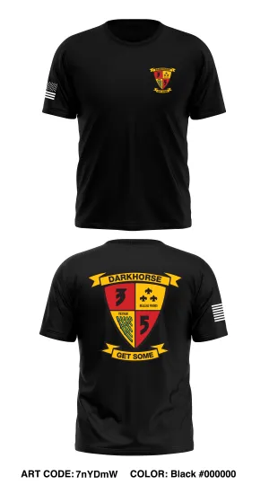 3rd BN 5th Marines Store 1 Core Men's SS Performance Tee - 7nYDmW