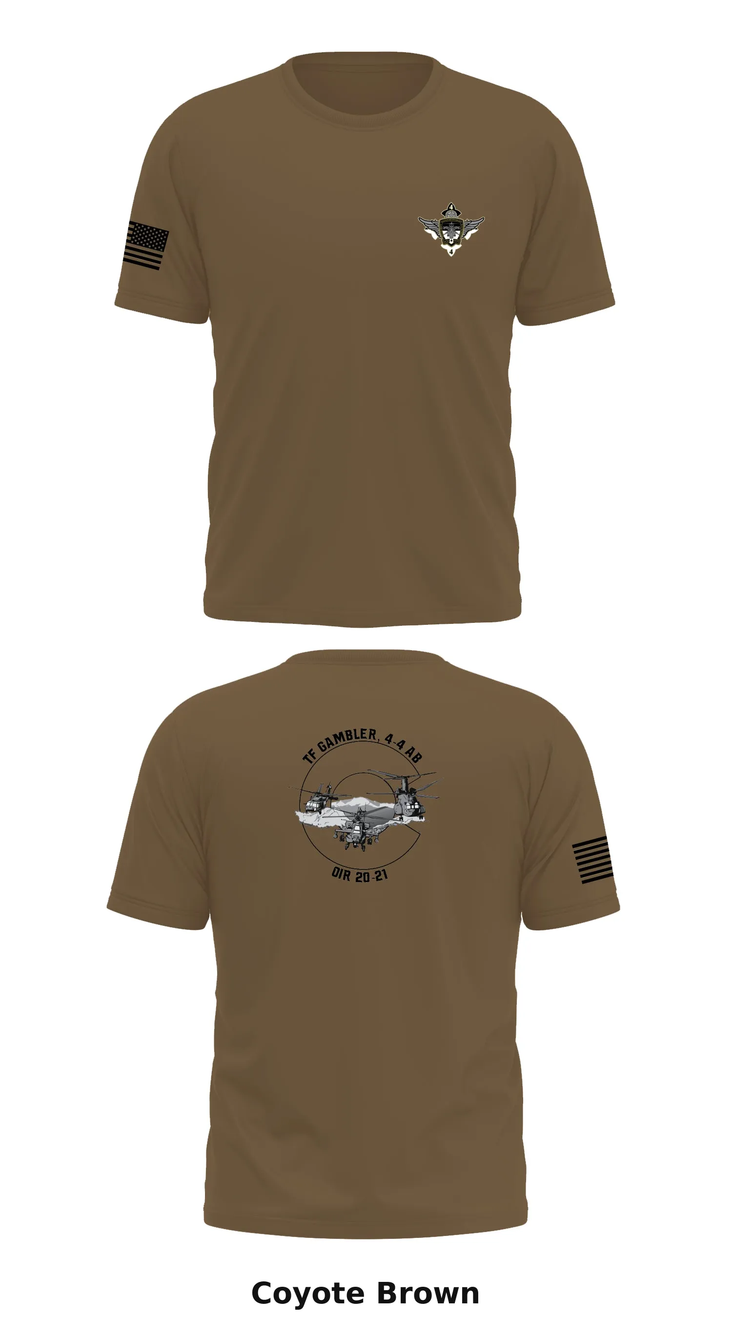 4-4 AB Store 1 Core Men's SS Performance Tee - 84077156072