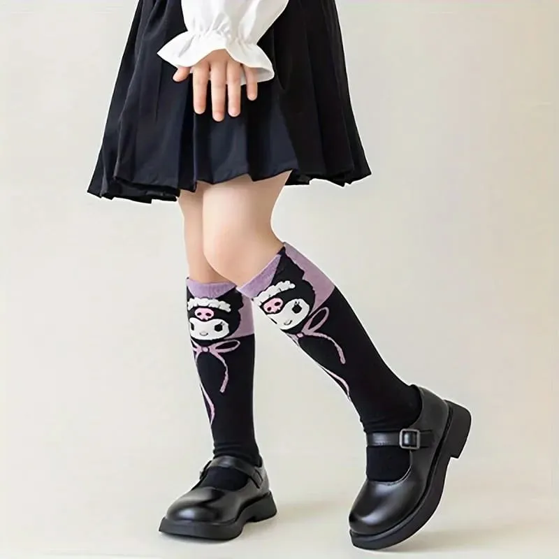 4 Pair Devil Baby Pastel Goth Sock Set