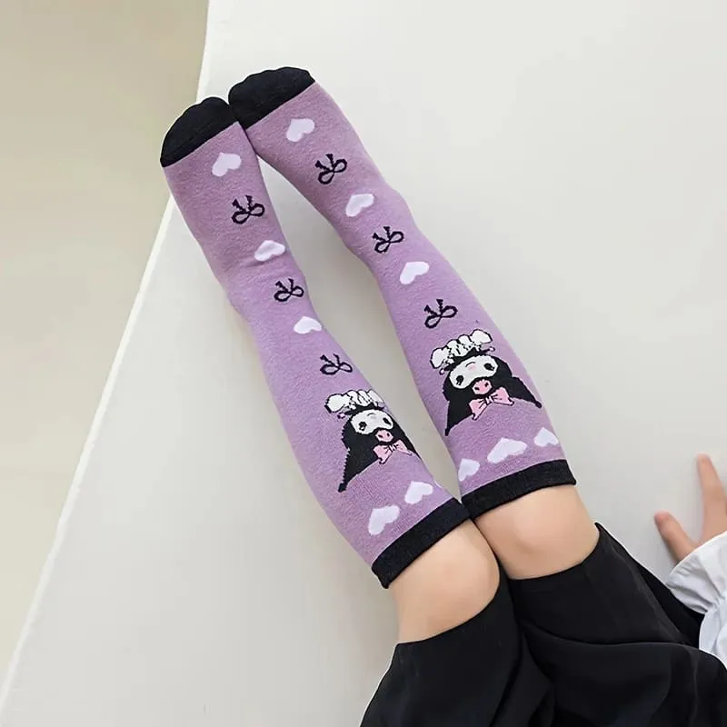 4 Pair Devil Baby Pastel Goth Sock Set