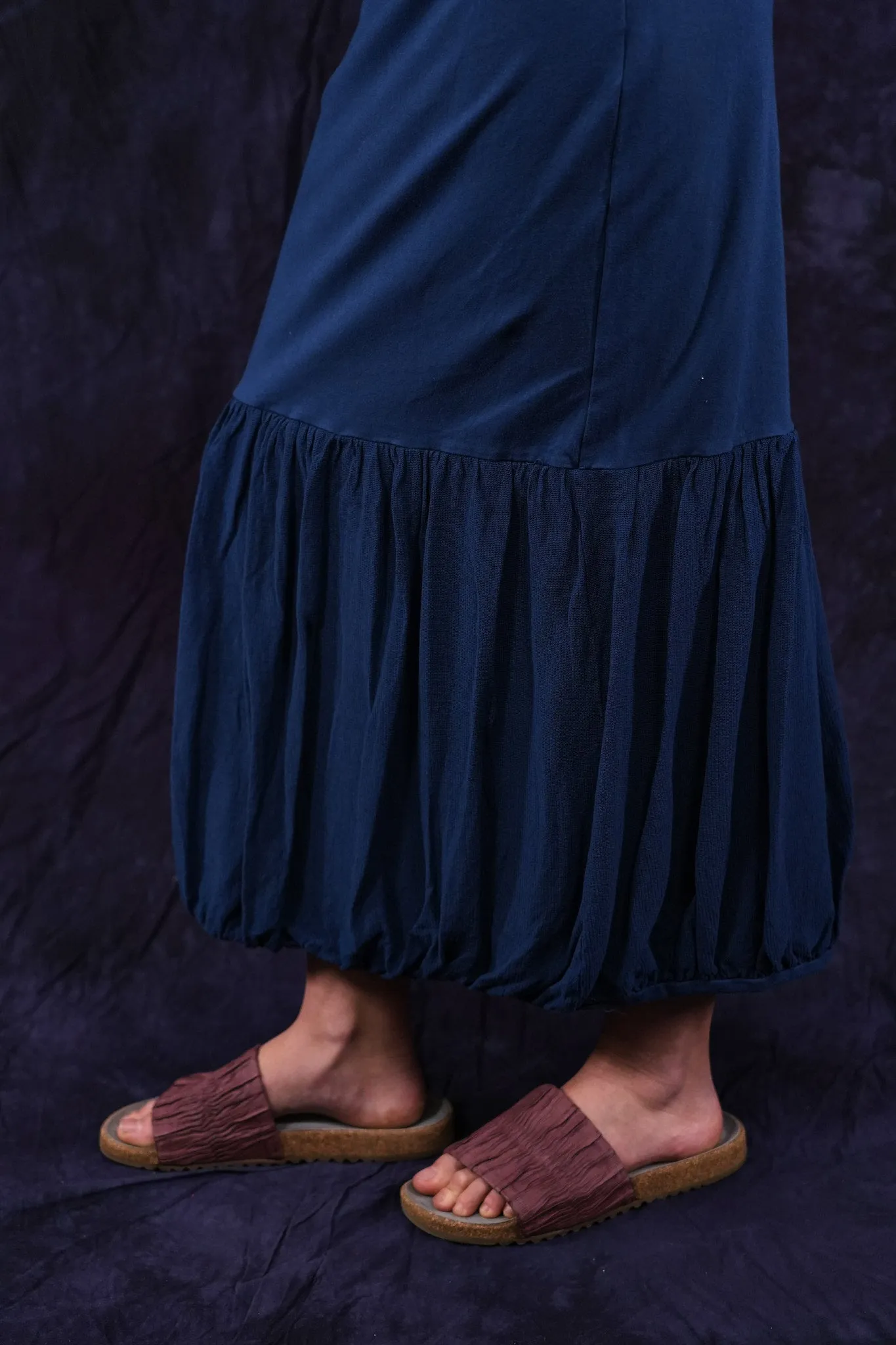 4180 Ophelia Bubble Skirt Blue