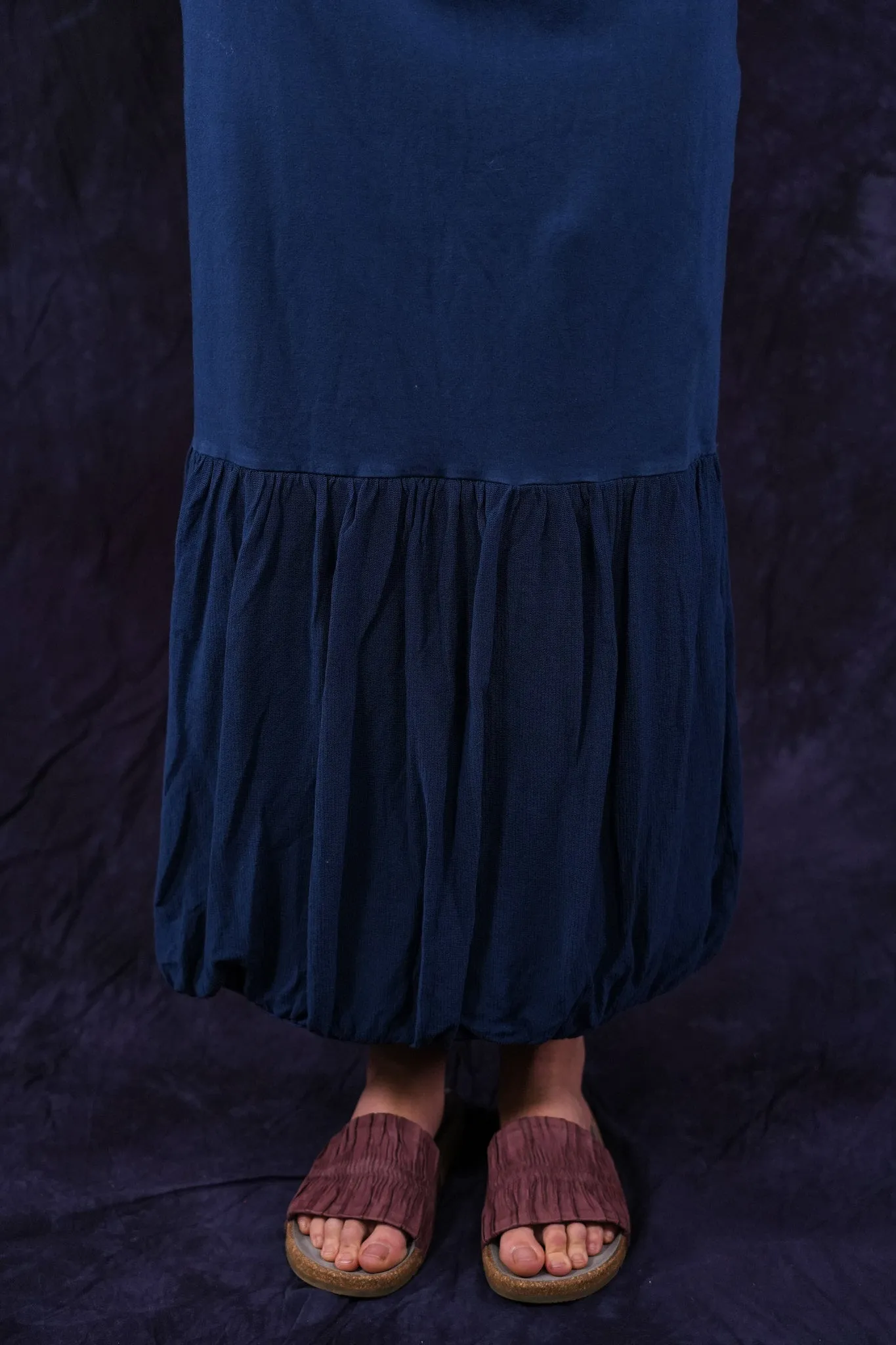 4180 Ophelia Bubble Skirt Blue