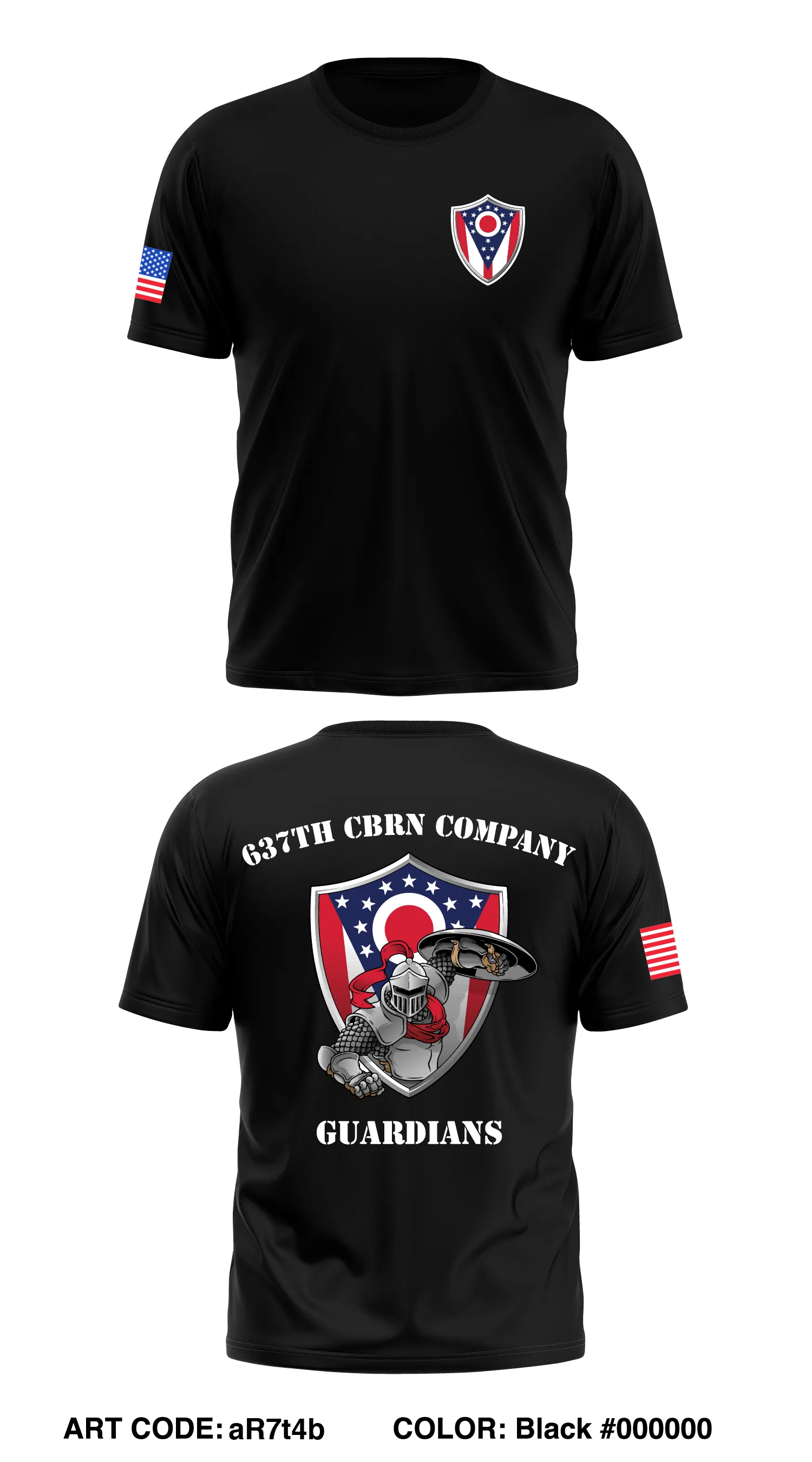 637th CBRN company Core Men's SS Performance Tee - aR7t4b