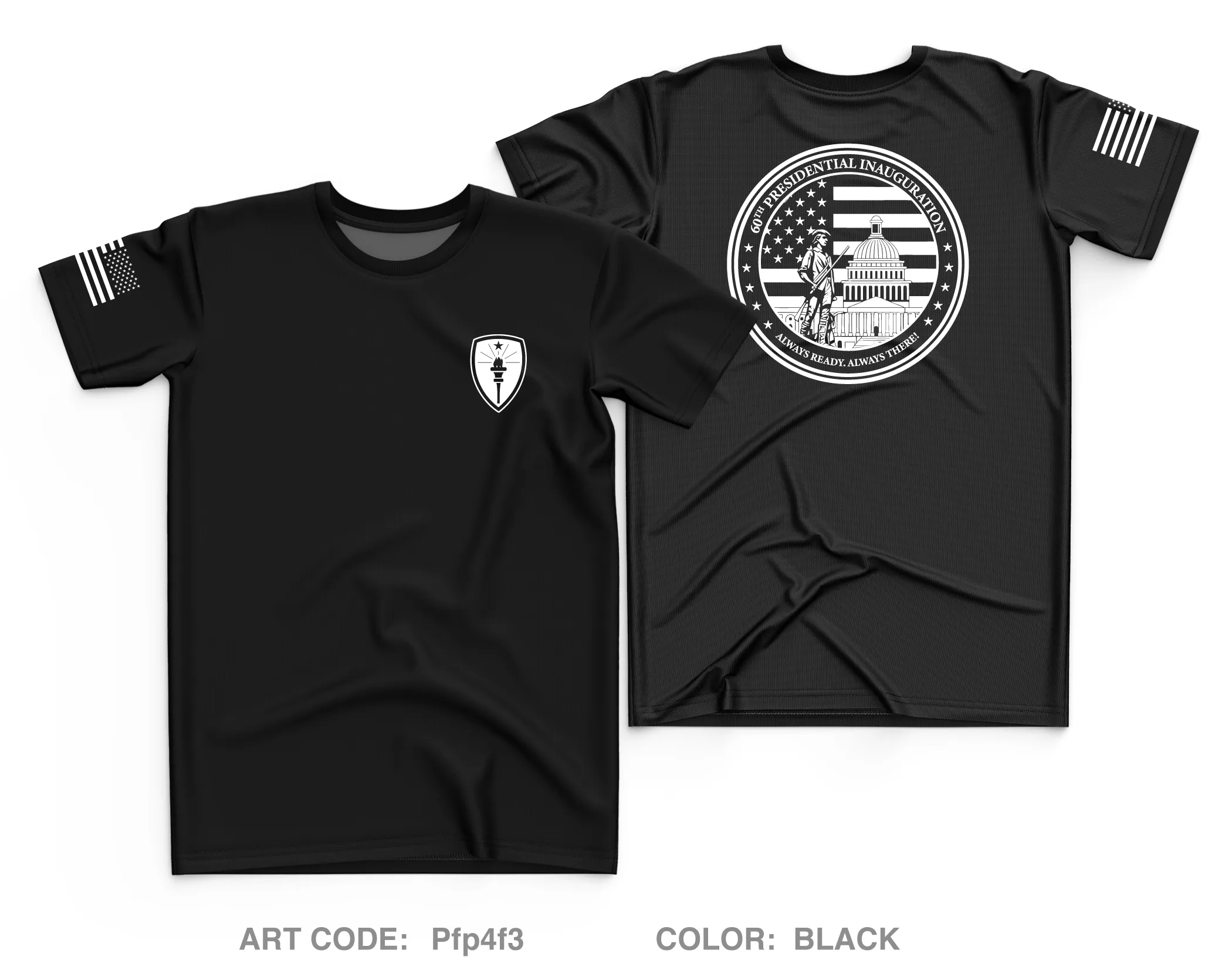 938th MP Det. Core Men's SS Performance Tee -Pfp4f3