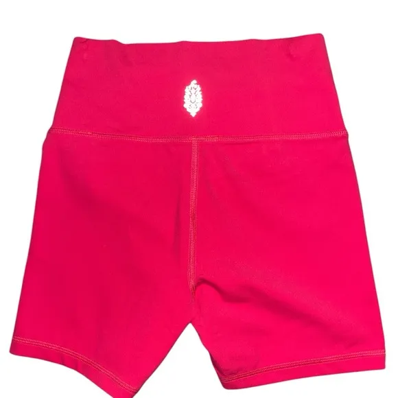 953. FREE PEOPLE Never Better Bike Short In Electric Sunset Sz S NWOT $48