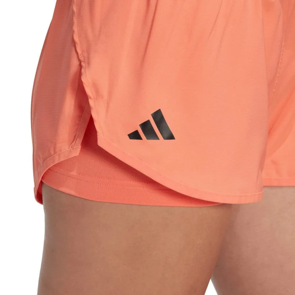 adidas Women's Club Short (Orange)