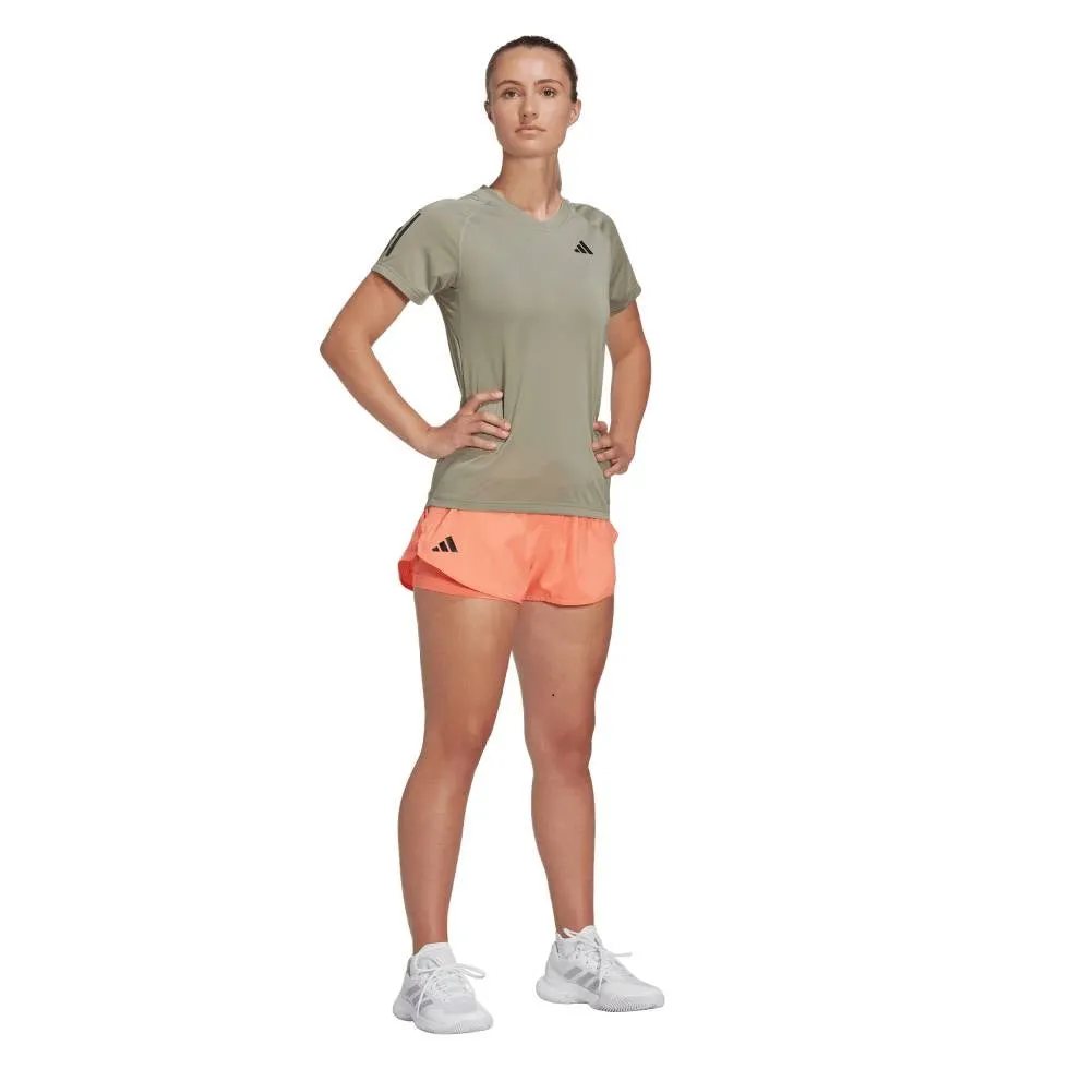 adidas Women's Club Short (Orange)