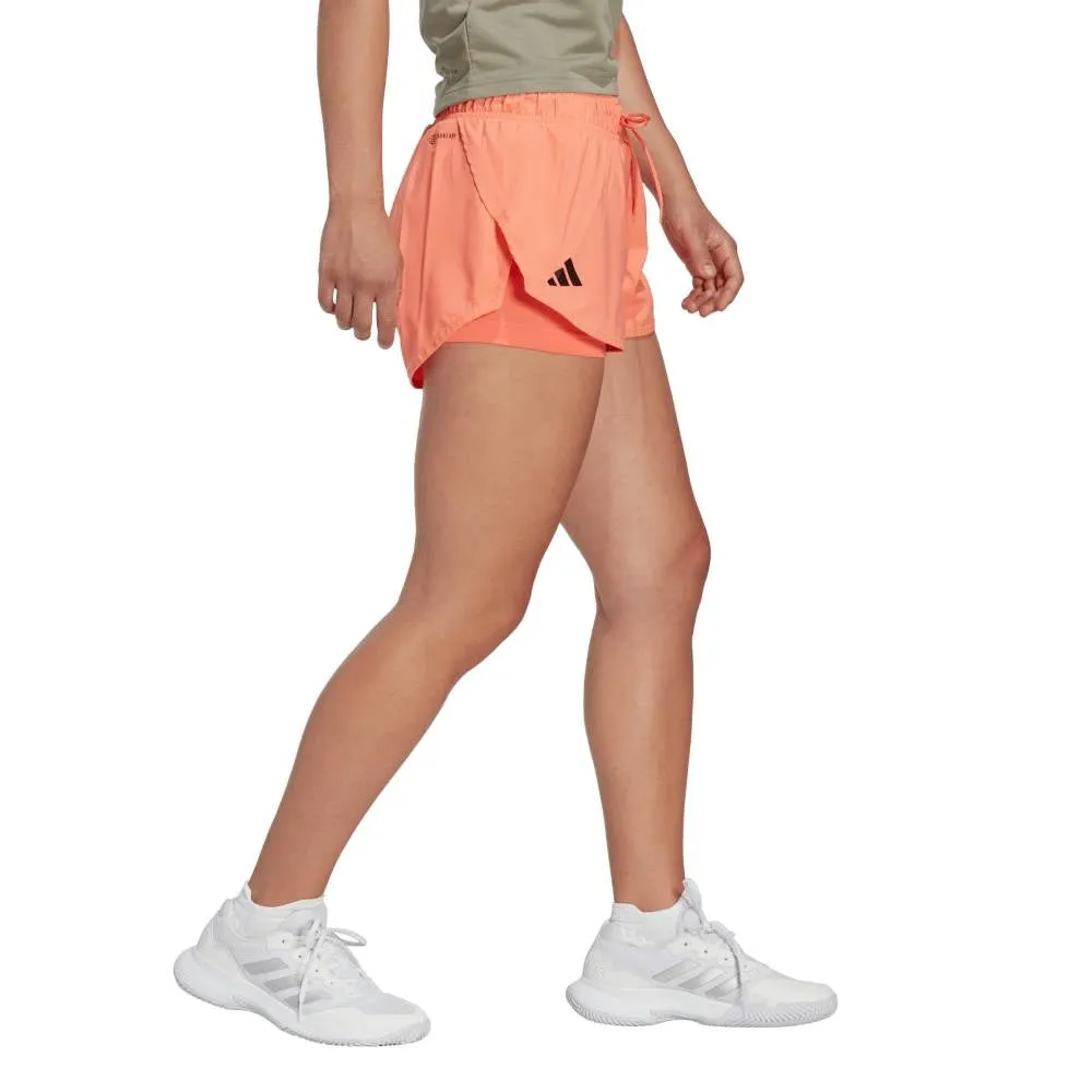 adidas Women's Club Short (Orange)