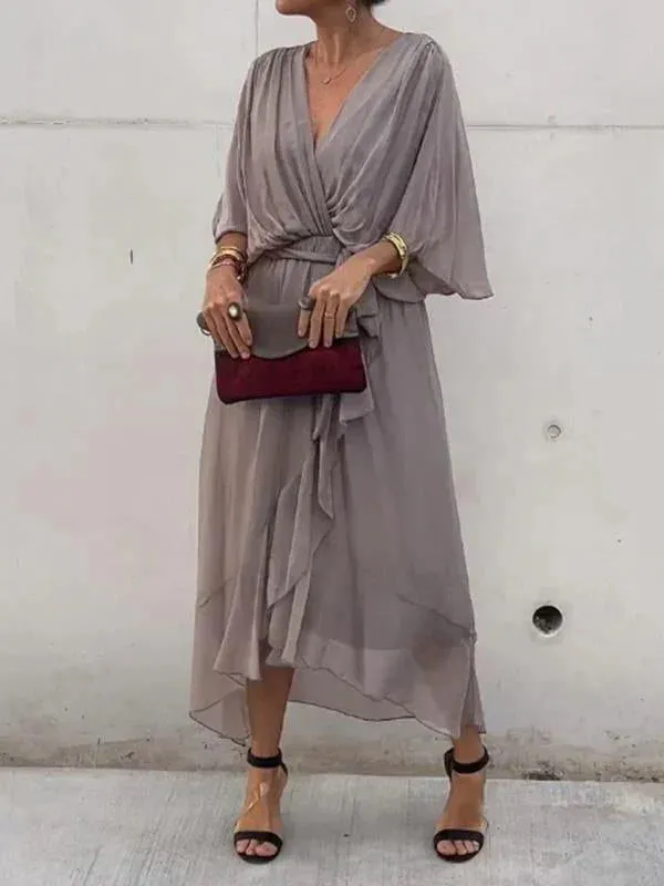 ADRIANA | ELEGANT CHIFFON DRESS
