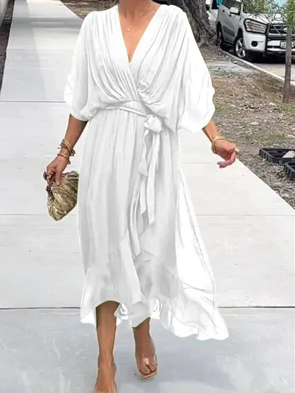 ADRIANA | ELEGANT CHIFFON DRESS