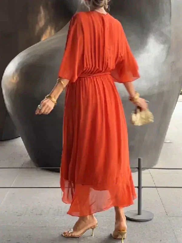 ADRIANA | ELEGANT CHIFFON DRESS