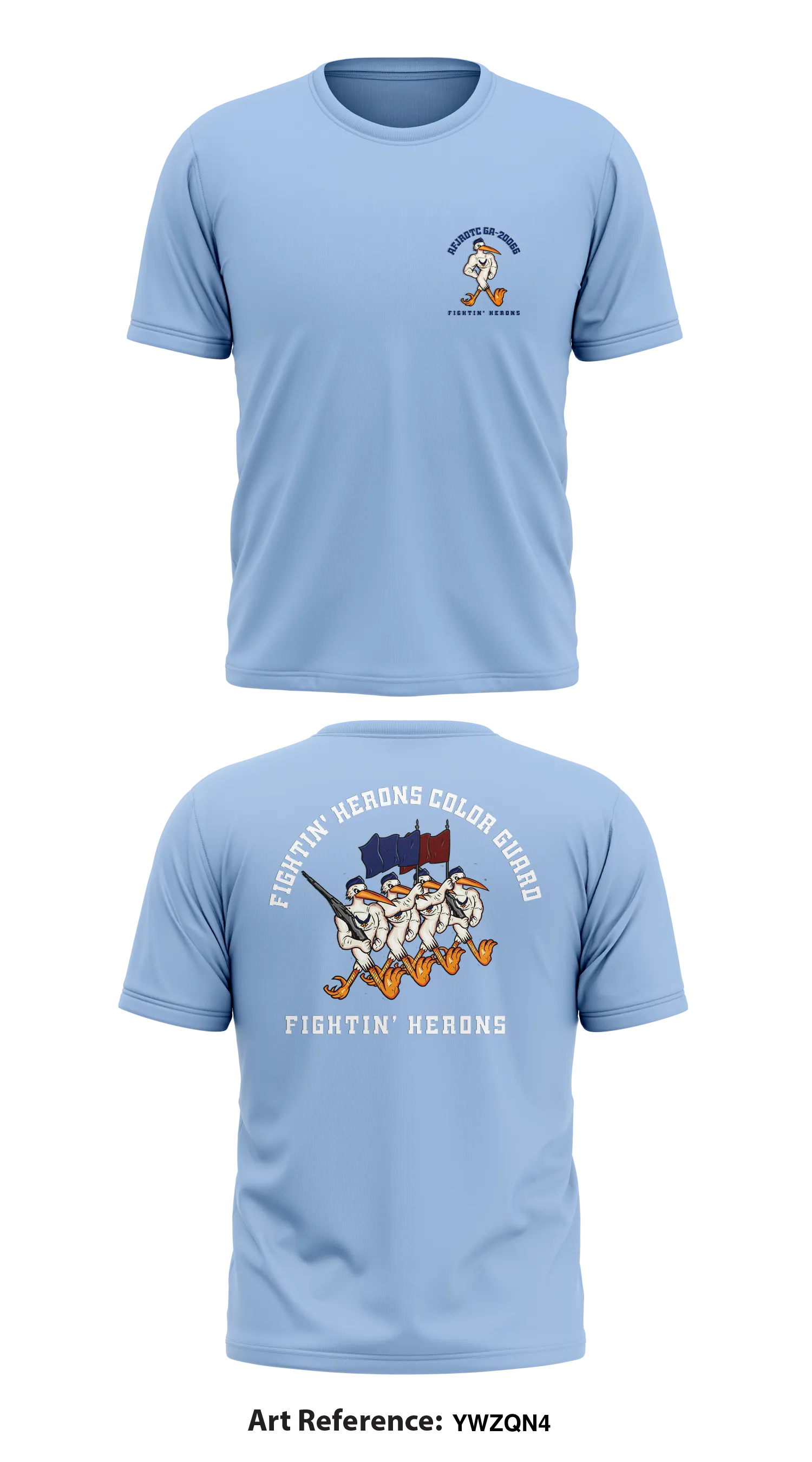AFJROTC GA-20066 Core Men's SS Performance Tee - yWZqN4