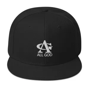 AG Embroidered Snapback Hat
