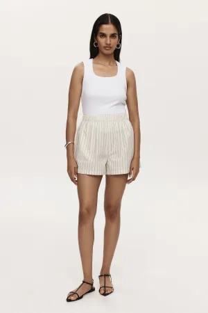 Alisa Short | Ivory Stripe
