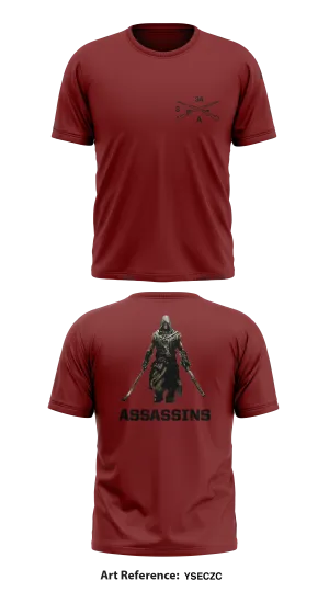 Alpha Company 3-34 INF REG Store 1 Core Men's SS Performance Tee - ysECzc