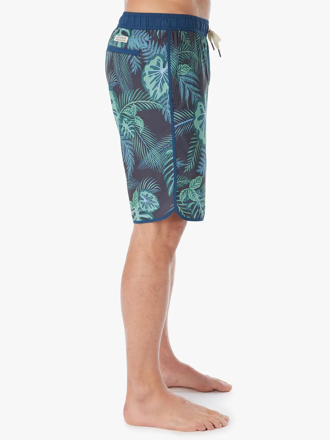 Anchor Short | Navy Evergreen