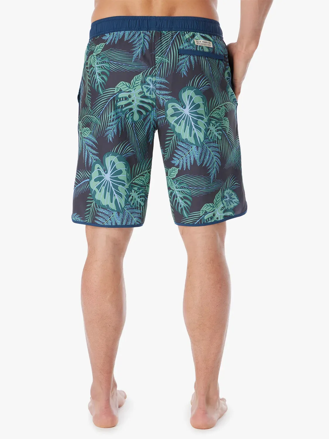 Anchor Short | Navy Evergreen