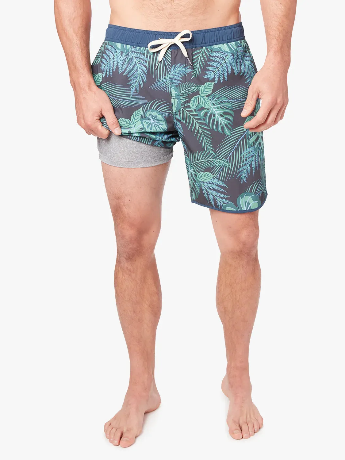 Anchor Short | Navy Evergreen