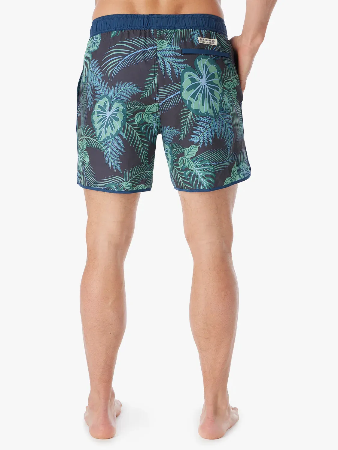 Anchor Short | Navy Evergreen