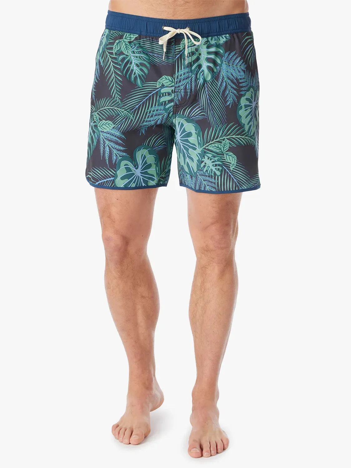 Anchor Short | Navy Evergreen
