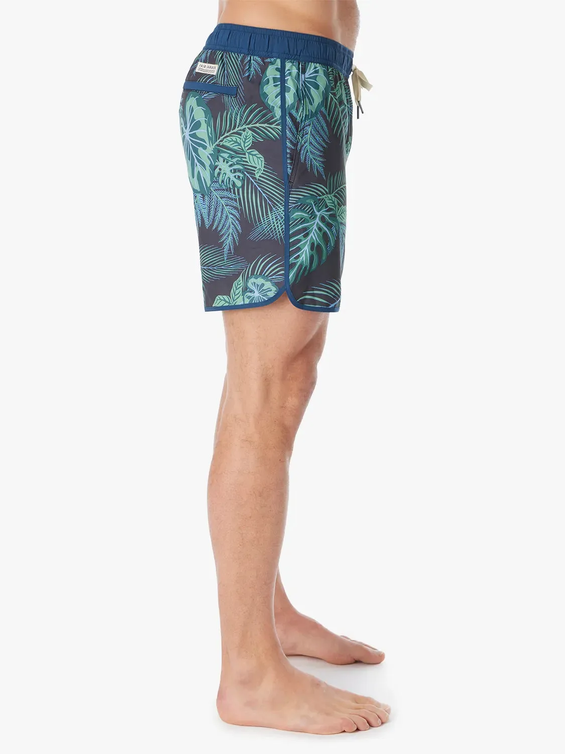 Anchor Short | Navy Evergreen