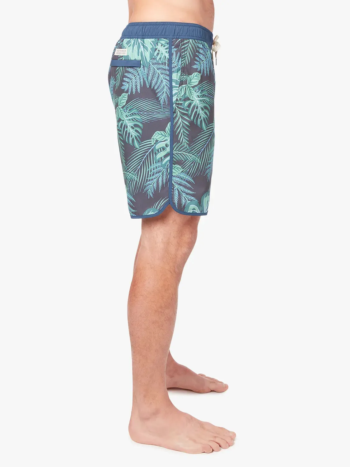 Anchor Short | Navy Evergreen