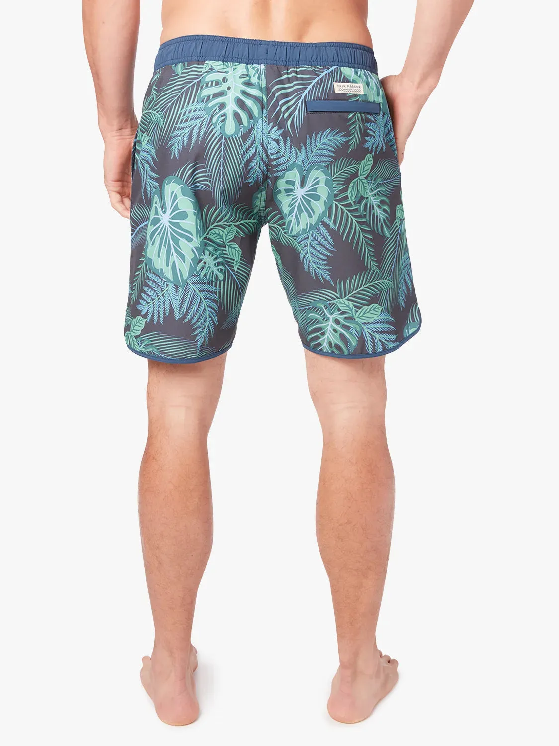Anchor Short | Navy Evergreen