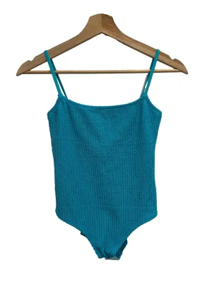 Aqua Blue Sun Structured Swimsuit