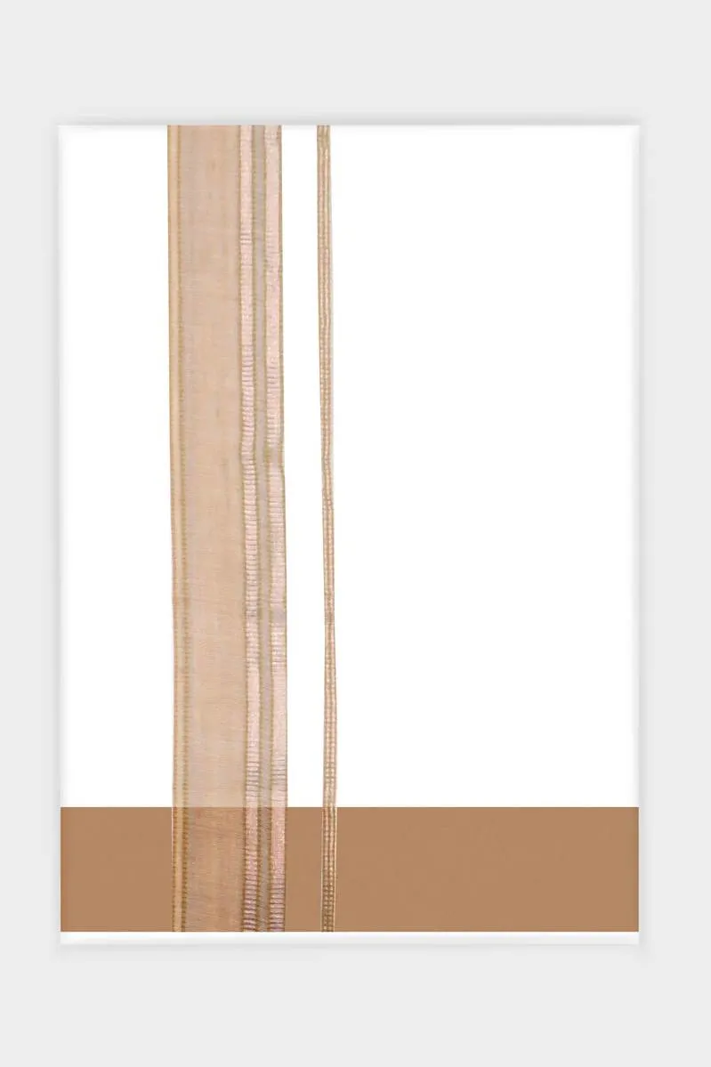 Art Crystal Combo - Forest Green And Sandy Peach Double Layered Dhoti | Uathayam
