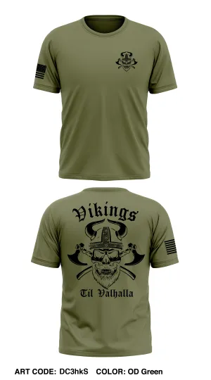 B. Co, 2-39 Infantry Regiment  Store 1 Core Men's SS Performance Tee - DC3hkS