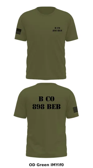 B Co 898 BEB Store 1 Core Men's SS Performance Tee - IMYif0