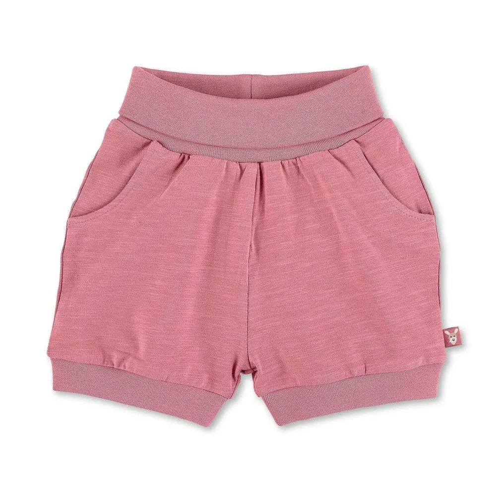 Baby Organic Shorts - Pink