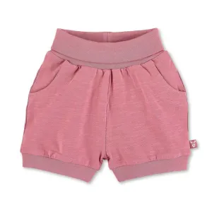Baby Organic Shorts - Pink