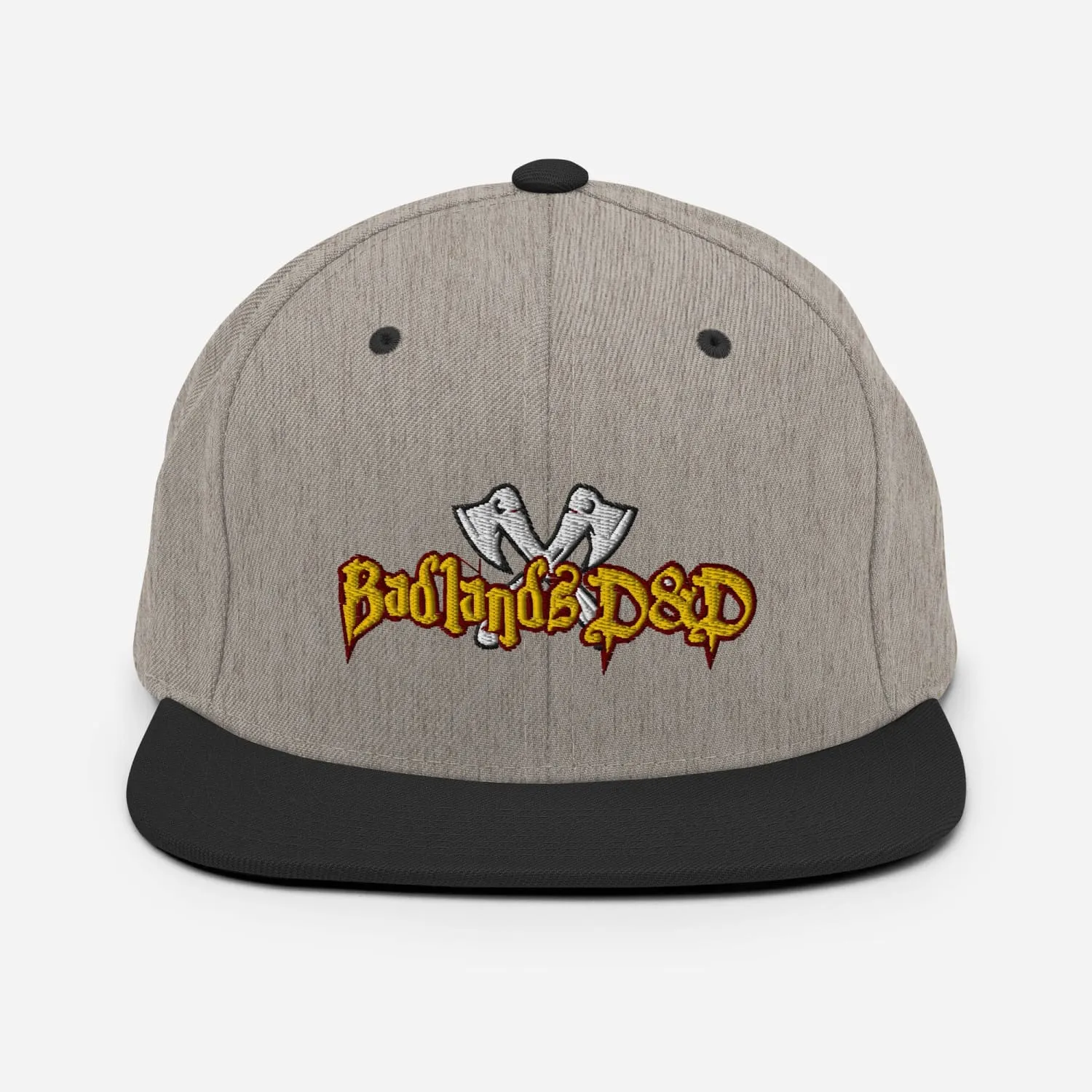 Badlands D&D Logo Classic Snapback Cap