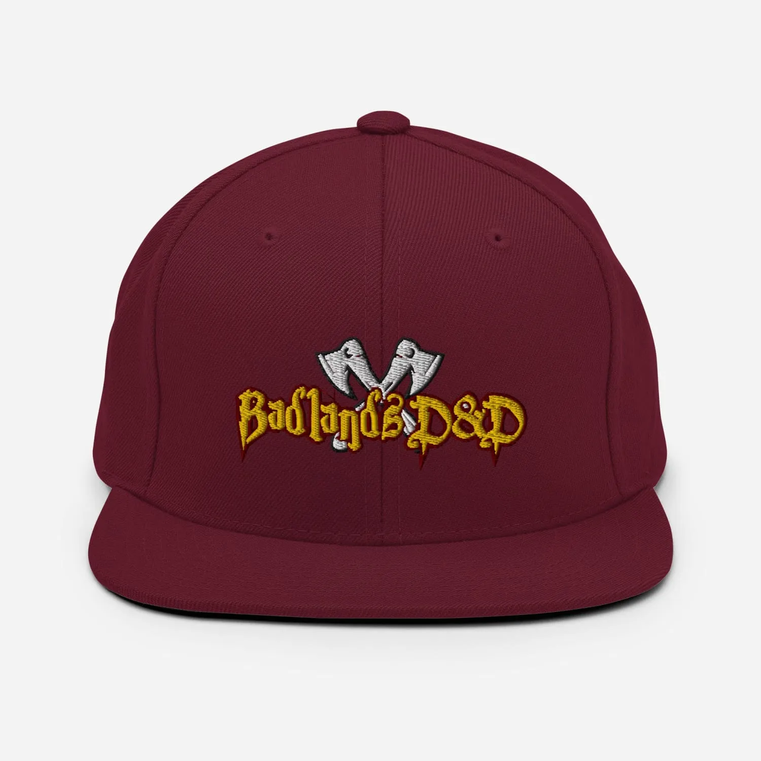 Badlands D&D Logo Classic Snapback Cap