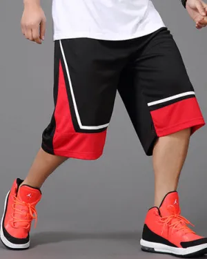 Basket Ball Short For Men (Black & Red)
