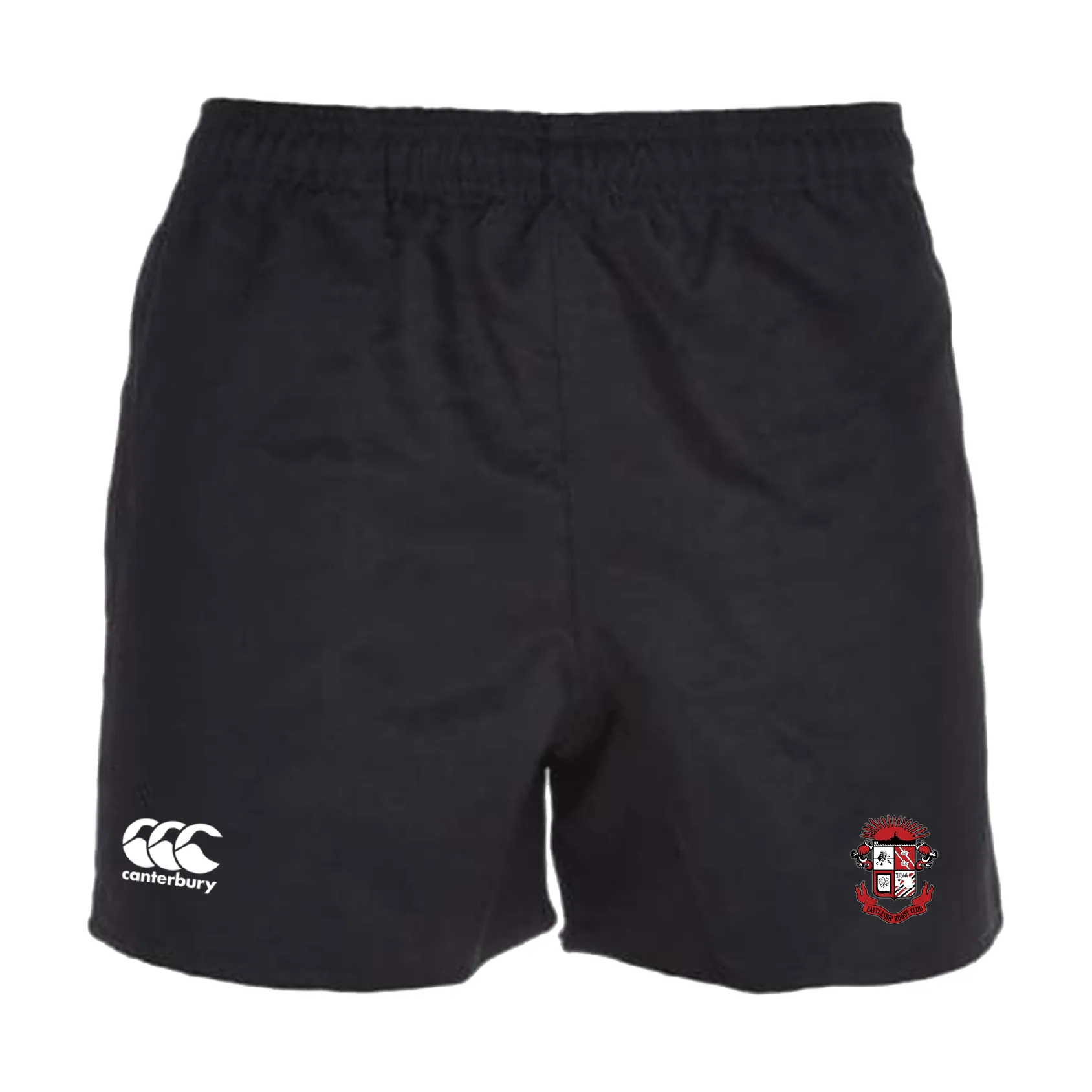Battleship Rugby Club Professional Polyester Rugby Short by Canterbury