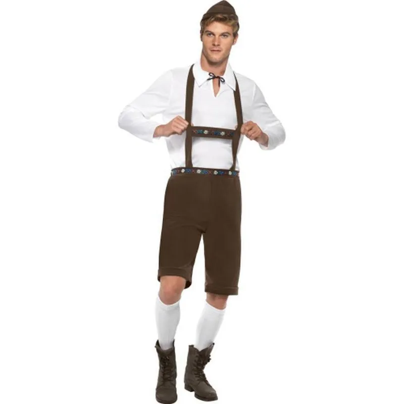 Bavarian Man Costume - Brown