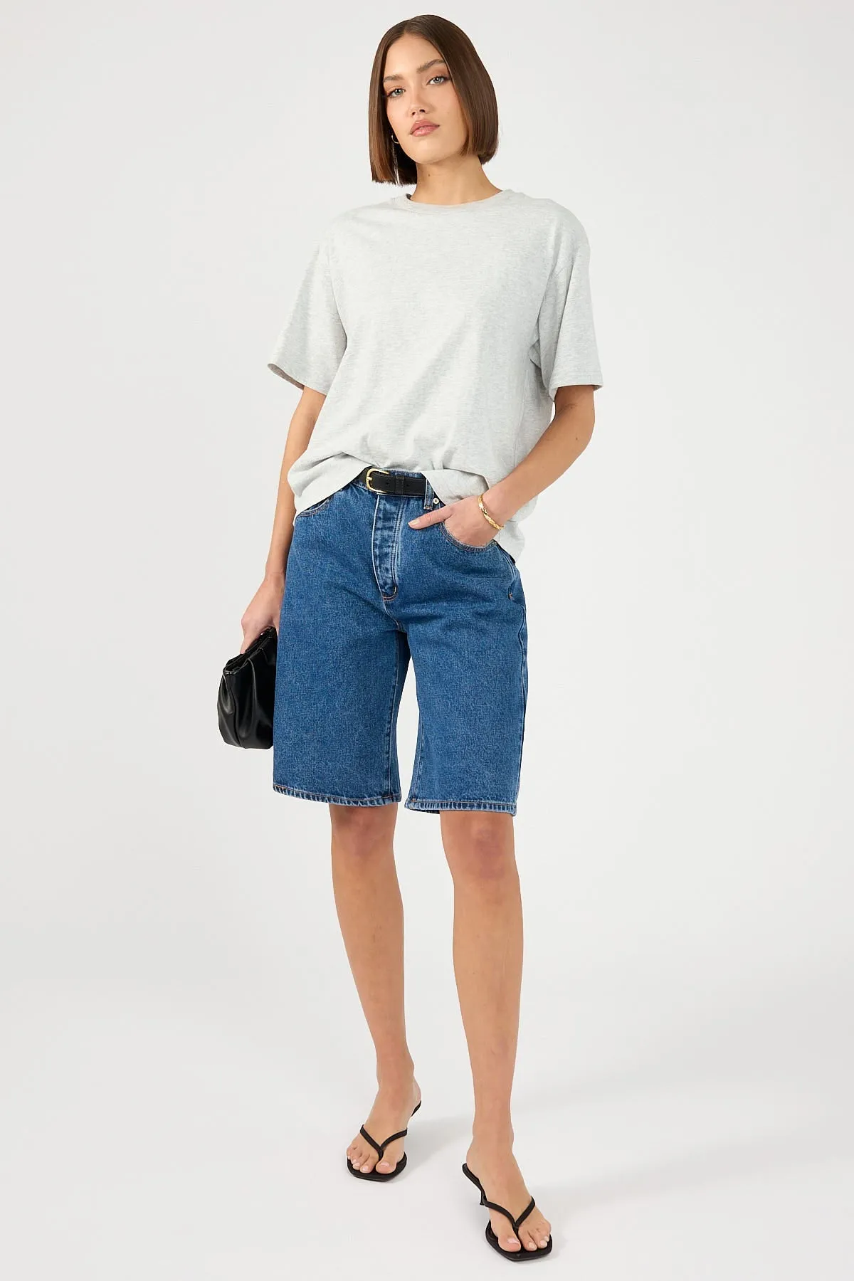 Bella High-Rise Jort Shorts