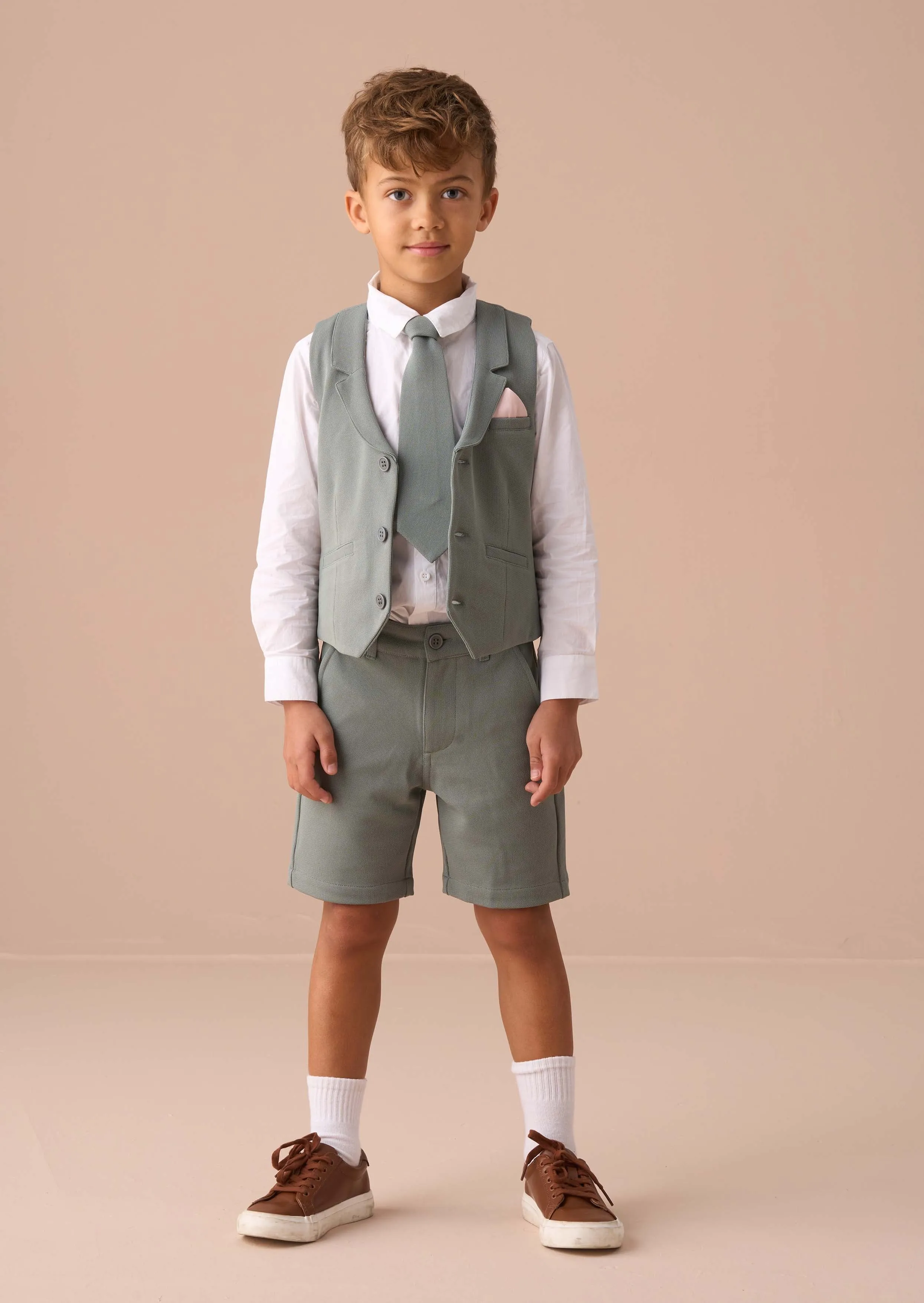 Benjamin Green Smart Textured Short